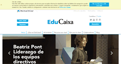Desktop Screenshot of educaixa.com